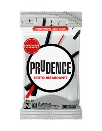 PRESERVATIVO PRUDENCE C/3 EFEITO RETARDANTE