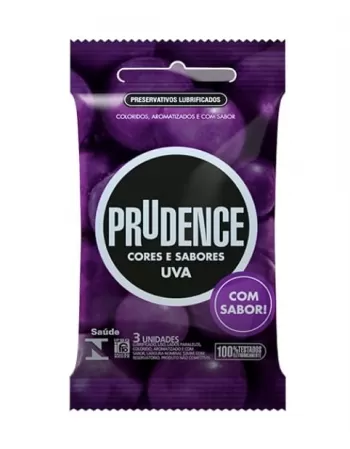 PRESERVATIVO PRUDENCE C/3 UVA