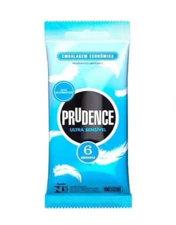 PRESERVATIVO PRUDENCE C/6 ULTRA SENSIVEL