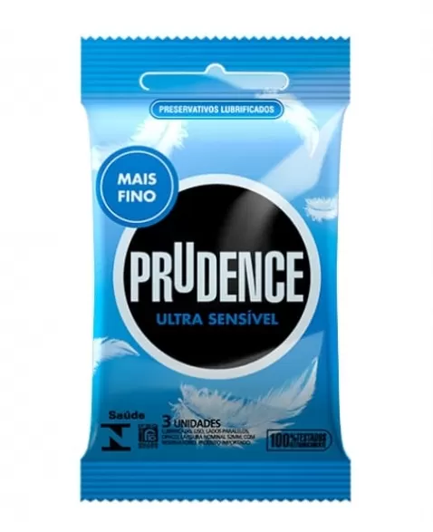 PRESERVATIVO PRUDENCE C/3 ULTRA SENSIVEL