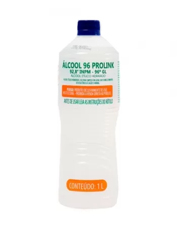 ALCOOL LIQUIDO 96% 1 LITRO PROLINK