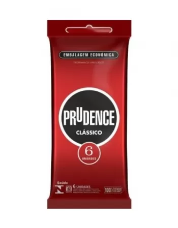 PRESERVATIVO PRUDENCE C/6 LUBRIFICADA