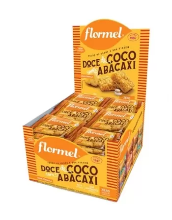 DOCE COCO COM ABACAXI ZERO DISPLAY C/24X20G