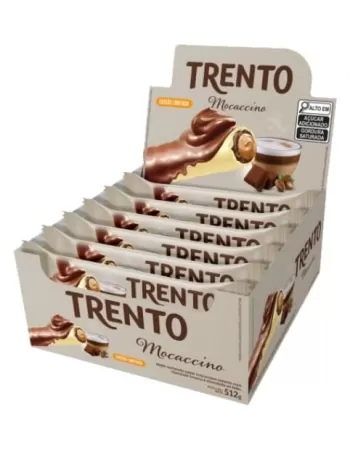 WAFER TRENTO MOCACCINO DISPLAY C/16UNX32G