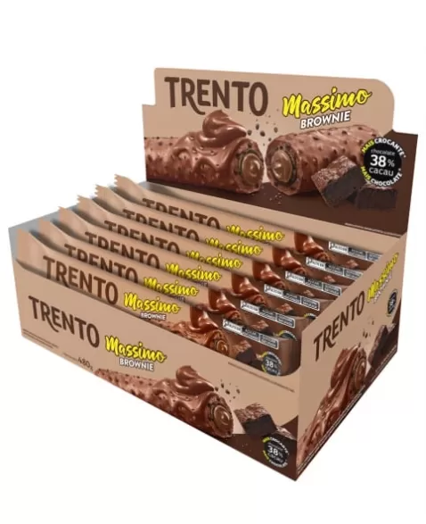 WAFER TRENTO MASSIMO BROWNIE DISPLAY C/16UNX30G