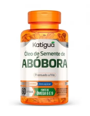 OLEO DE SEMENTE DE ABOBORA C/60 CAPS KATIGUA