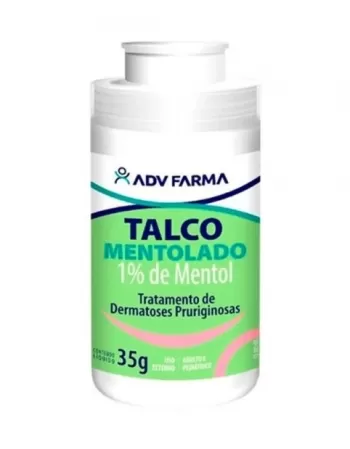 TALCO MENTOLADO 1% MENTOL 35G ADV