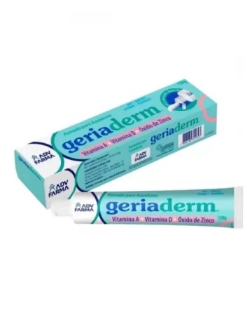 GERIADERM POMADA P/ ASSADURA 120G ADV