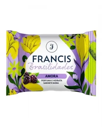 SABONETE BARRA AMORA BRASILIDADES 80G FRANCIS