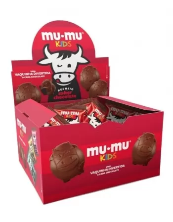 CHOCOLATE MUMU KIDS AO LEITE DISPLAY C/24UNX15,6G NEUGEBAUER