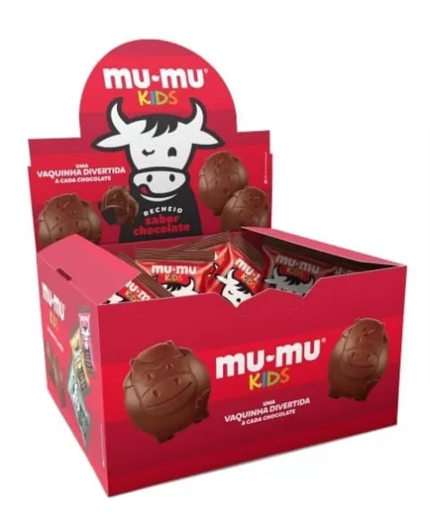 CHOCOLATE MUMU KIDS AO LEITE C/24UNX15,6G NEUGEBAUER