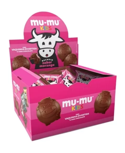 CHOCOLATE MUMU KIDS MORANGO C/24UNX15,6G NEUGEBAUER