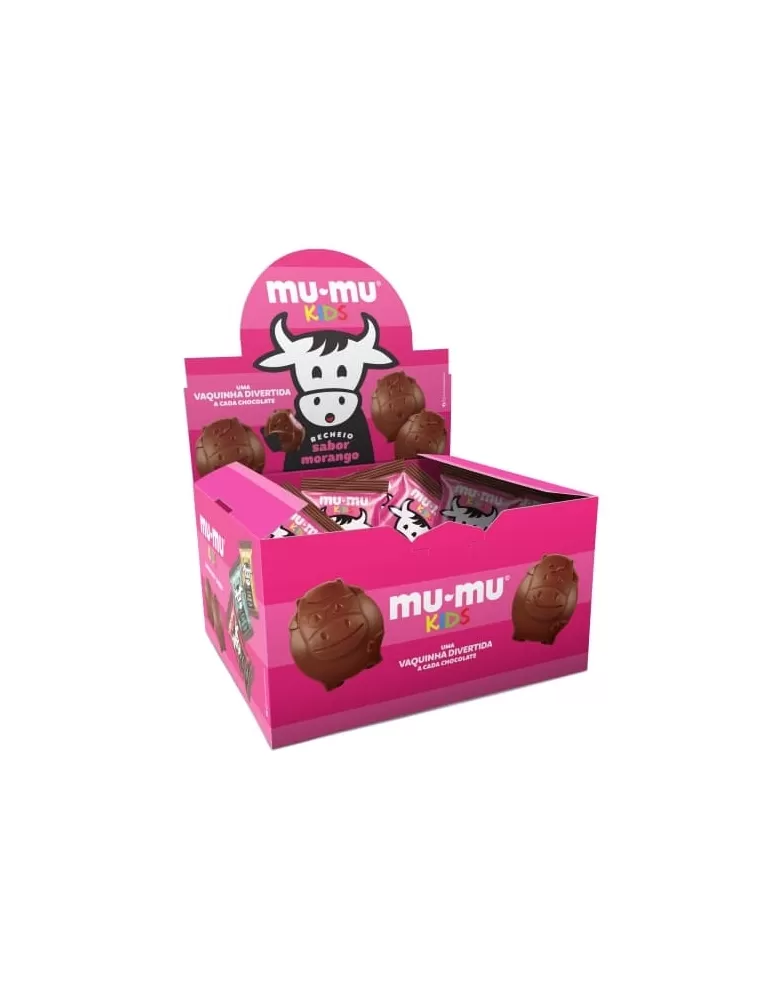 CHOCOLATE MUMU KIDS MORANGO C/24UNX15,6G NEUGEBAUER