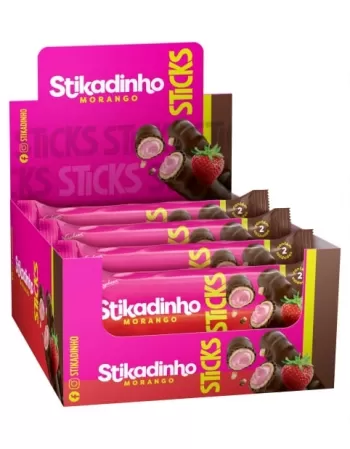 CHOCOLATE STIKADINHO STICKS DISPLAY C/16UNX32G NEUGEBAUER