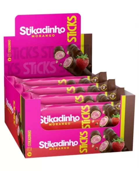 CHOCOLATE STIKADINHO STICKS C/16UNX32G NEUGEBAUER