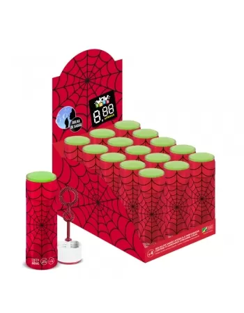 BOLHA DE SABAO 60ML TEMA TEIA BR FESTAS