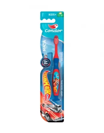 ESCOVA DENTAL HOT WHEELS 5 ANOS+ MACIA REF3170-0 CONDOR