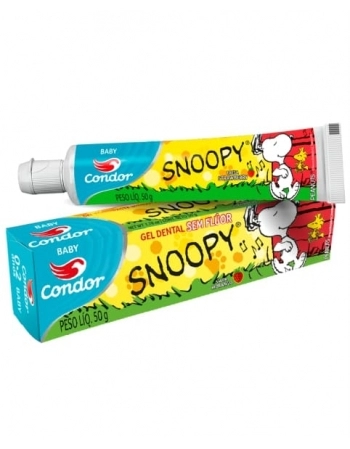 GEL DENTAL SNOOPY 50G S/FLUOR 0-2 ANOS REF3513 CONDOR