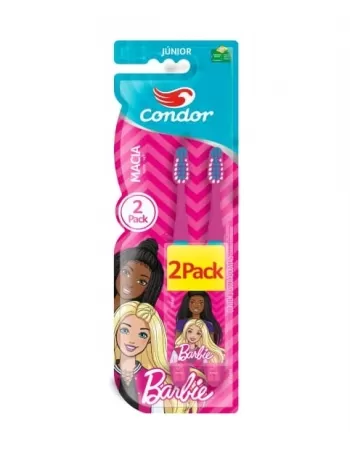 KIT ESCOVA DENTAL JUNIOR BARBIE C/ 2UN REF 8260-0 CONDOR