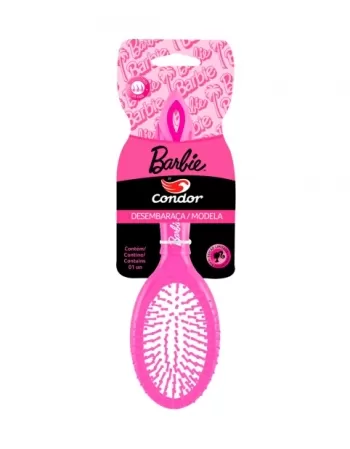 ESCOVA P/ CABELO OVAL BARBIE REF 9010 CONDOR