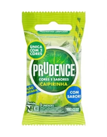 PRESERVATIVO PRUDENCE C/3 CAIPIRINHA