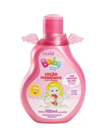 LOCAO HIDRATANTE BABY MURIEL 100ML ROSA