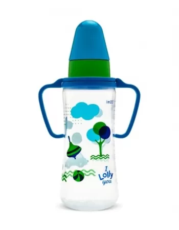 MAMADEIRA C/ALCA BICO SILICONE ORTODONTICO 250ML R2862/01 AZUL