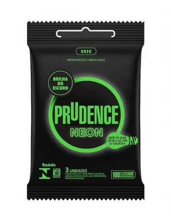 PRESERVATIVO PRUDENCE C/3 NEON