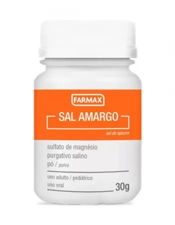 SAL AMARGO MEDICAMENTO 30GR FARMAX