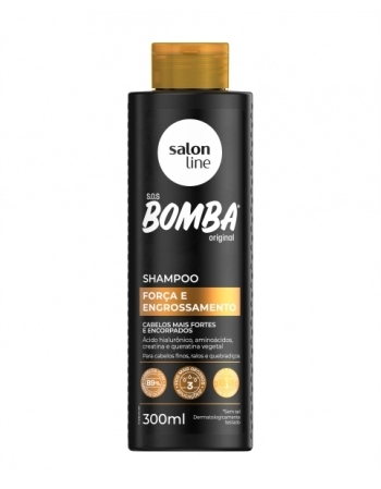 SHAMPOO BOMBA FORÇA E ENGROSSAMENTO 300ML