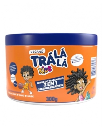 CREME TRATAMENTO 3 EM 1 TRALALA KIDS 12X300G