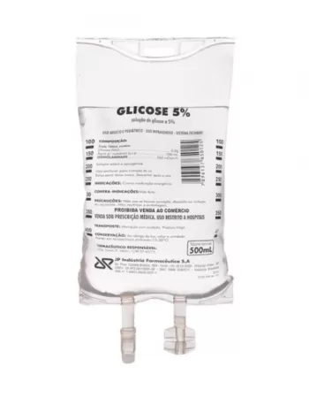 GLICOSE 5% 500ML BOLSA