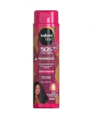 CONDICIONADOR SOS CACHOS+PODEROSOS 300ML SALON LINE