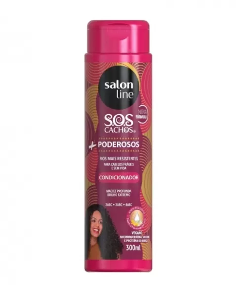 CONDICIONADOR SOS CACHOS+PODEROSOS 300ML SALON LINE