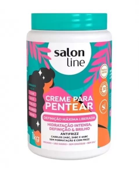 CREME DE PENTEAR DEFINICAO MAXIMA LIBERADA 1KG SALON LINE