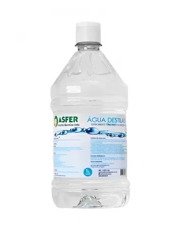 AGUA DESTILADA 1L ASFER