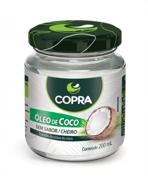 OLEO DE COCO S/ SABOR 200ML COPRA
