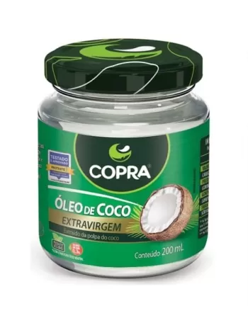 OLEO DE COCO EXTRA VIRGEM 200ML COPRA