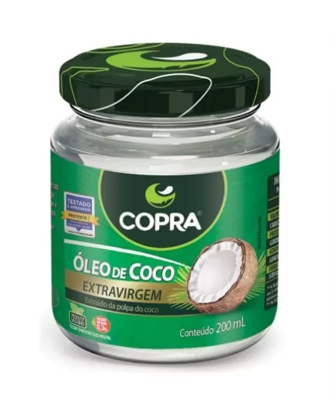 OLEO DE COCO EXTRA VIRGEM 200ML COPRA