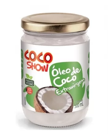 OLEO DE COCO EXTRA VIRGEM 500ML COCO SHOW