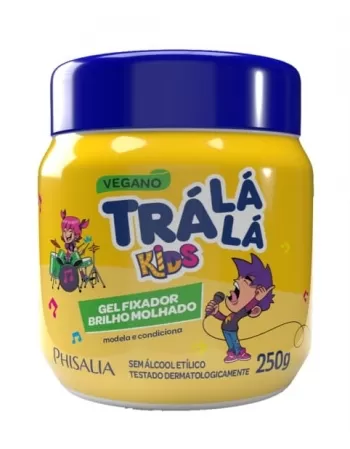 GEL FIXADOR TRALALA BRILHO MOLHADO S/ ALCOOL 250G