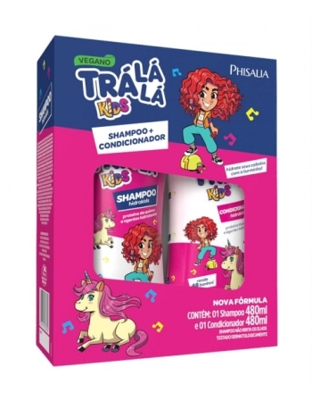 KIT TRALALA HIDRAKIDS 480ML (SHAMPOO+CONDICIONADOR)