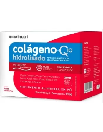 COLAGENO HIDR. 2EM1 SACHE VERISOL F. VERMELHAS 30 X 10G.