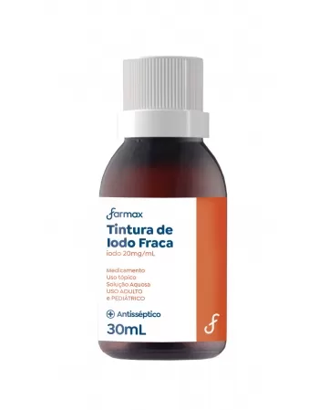 TINTURA DE IODO 30ML FARMAX