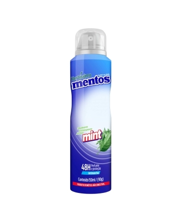 DESODORANTE AEROSSOL HERBISSIMO MENTOS 150ML MINT