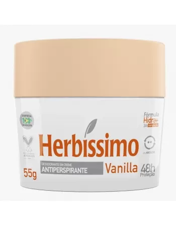 DESODORANTE HERBISSIMO CREME 55G VANILLA