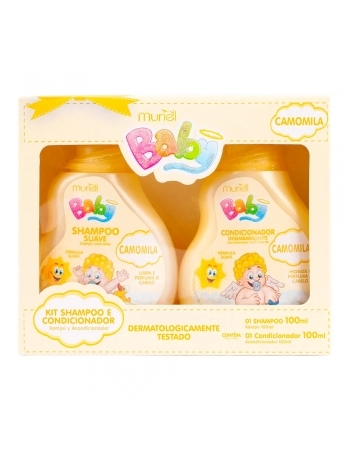 KIT BABY MURIEL CAMOMILA SH E COND 100ML