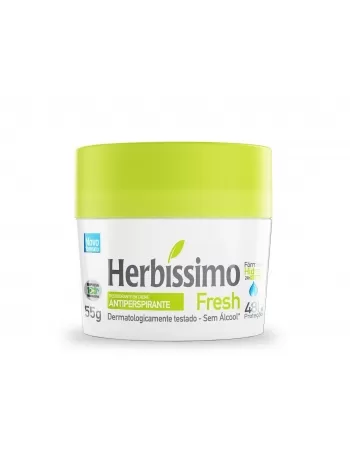 DESODORANTE HERBISSIMO CREME 55G FRESH