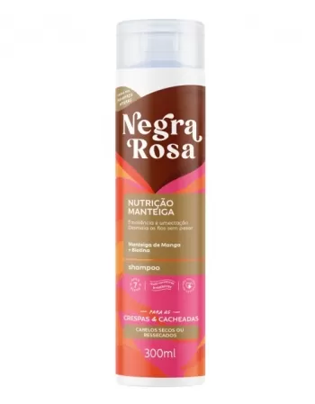 SHAMPOO NUTRICAO NEGRA ROSA 300ML