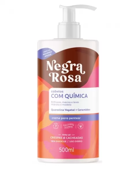 CPP COM QUIMICA NEGRA ROSA 500ML